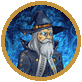 SkyVault wizard logo